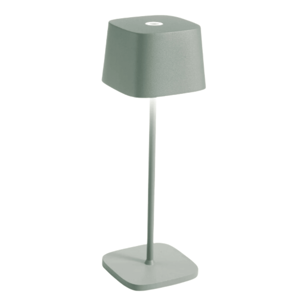 11" Indoor/Outdoor Square Cordless Lamp - Available in Various Color Options - Table Lamps - The Well Appointed House