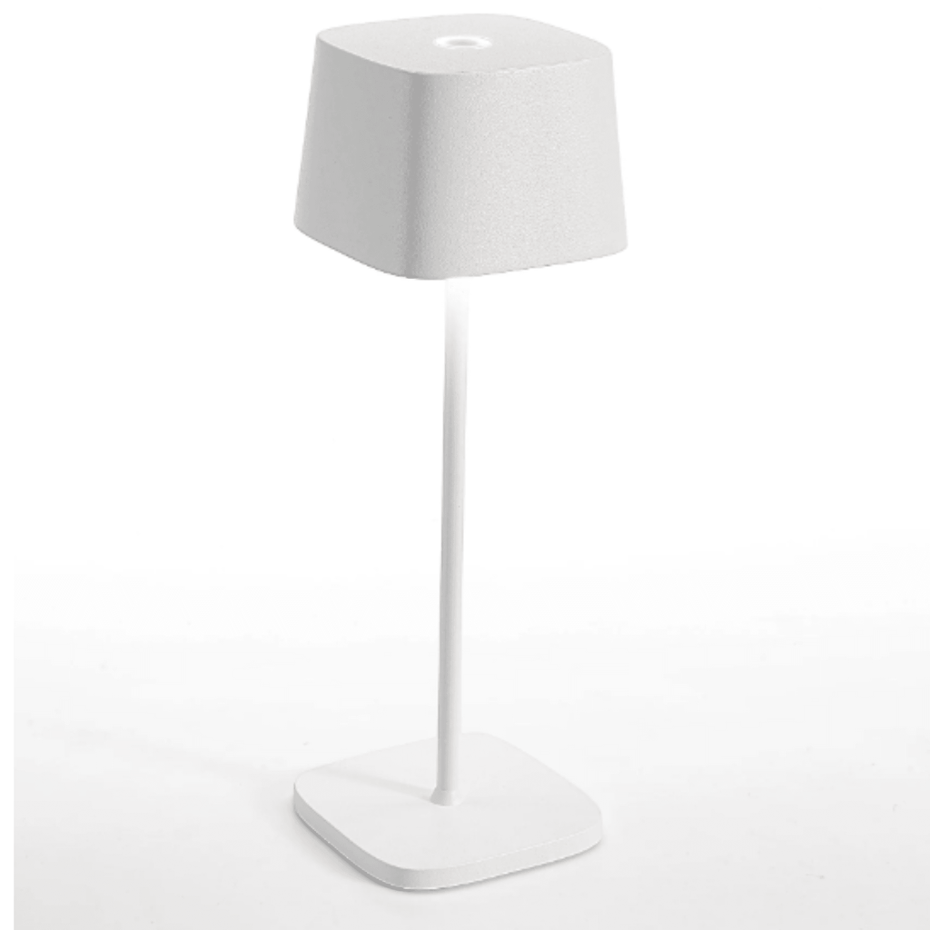 11" Indoor/Outdoor Square Cordless Lamp - Available in Various Color Options - Table Lamps - The Well Appointed House