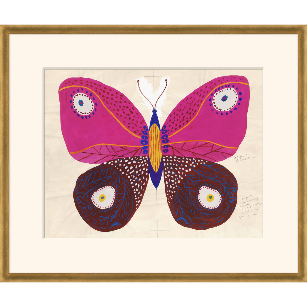 Paule Marrot Butterfly Pink (Var. 1)- The Well Appointed House
