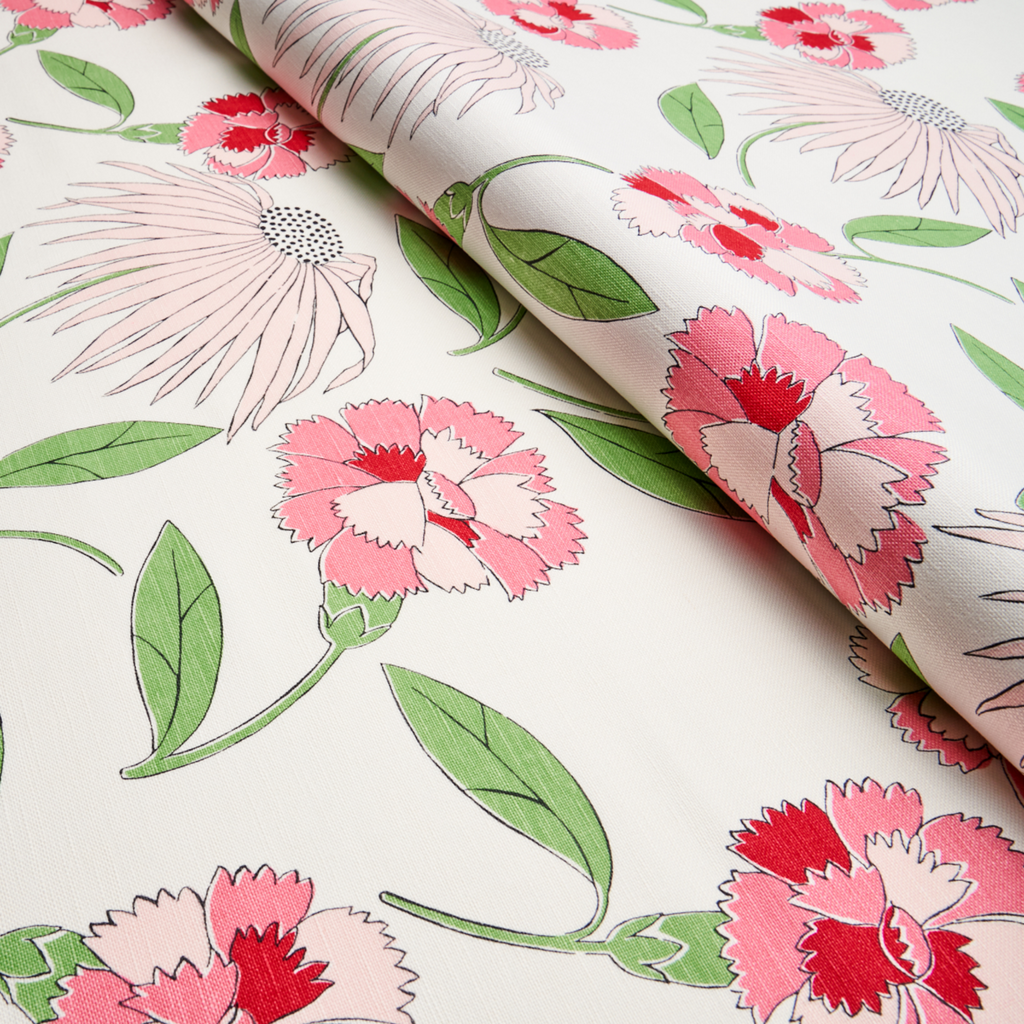 Pepper Berry Bouquet Toss Fabric - The Well Appointed House