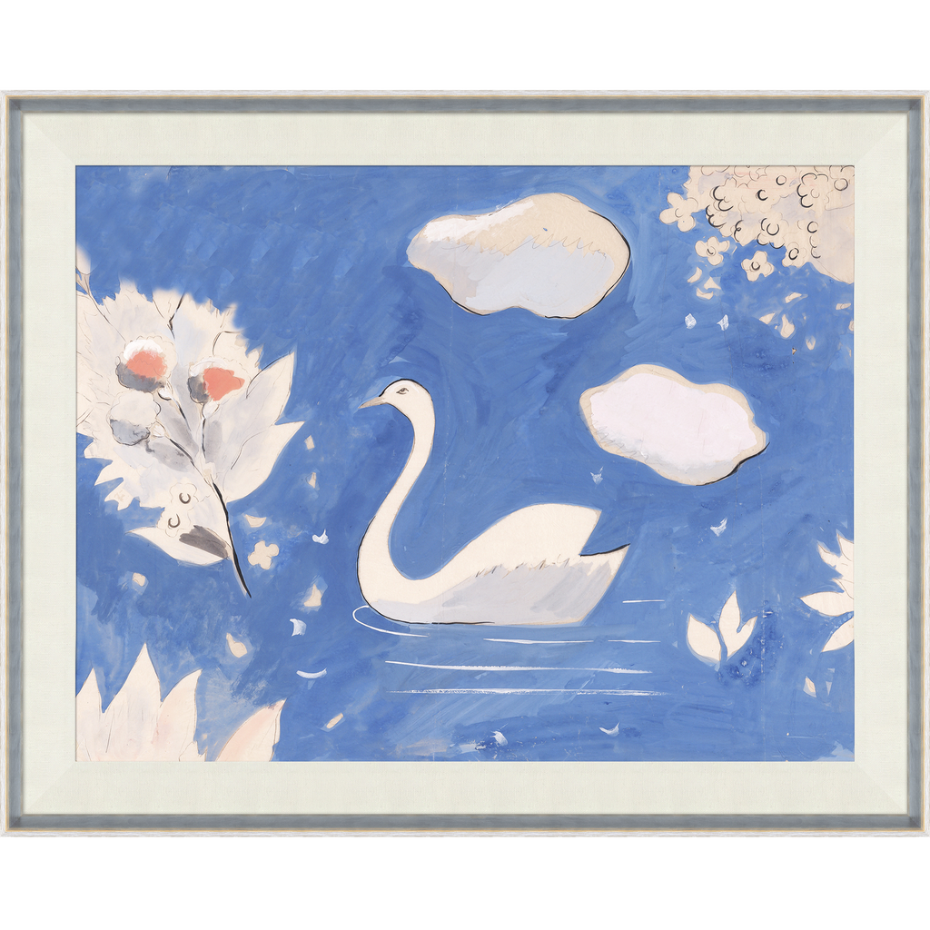 Paule Marrot Swan in Lake (Var. 1)- The Well Appointed House