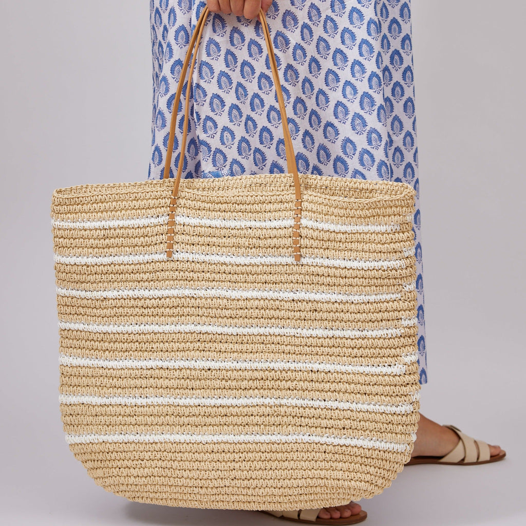 Stella Stripe Tote - The Well Appointed House