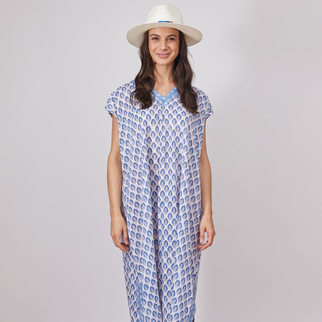 Provence Coverup- Blue - The Well Appointed House