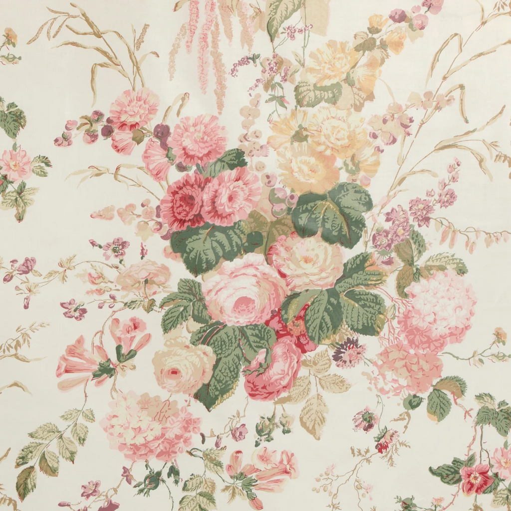 Lee Jofa Floral Bouquet Print Decorative Fabric - The Well Appointed House