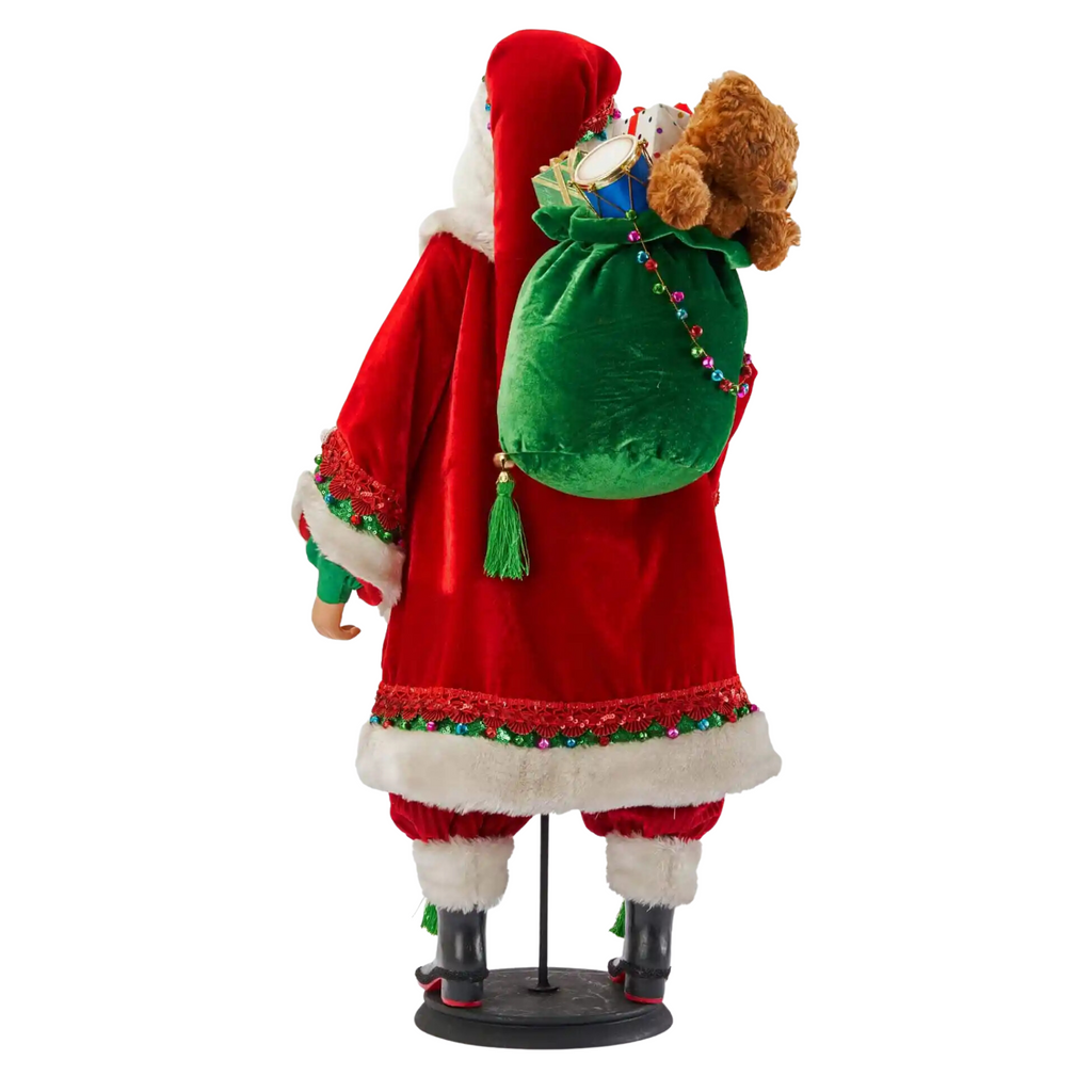 36" Toy Land Santa Doll Christmas Decoration - The Well Appointed House