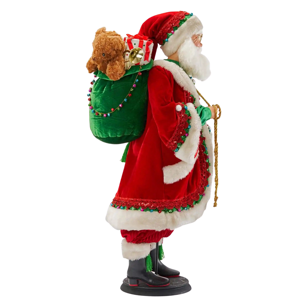 36" Toy Land Santa Doll Christmas Decoration - The Well Appointed House
