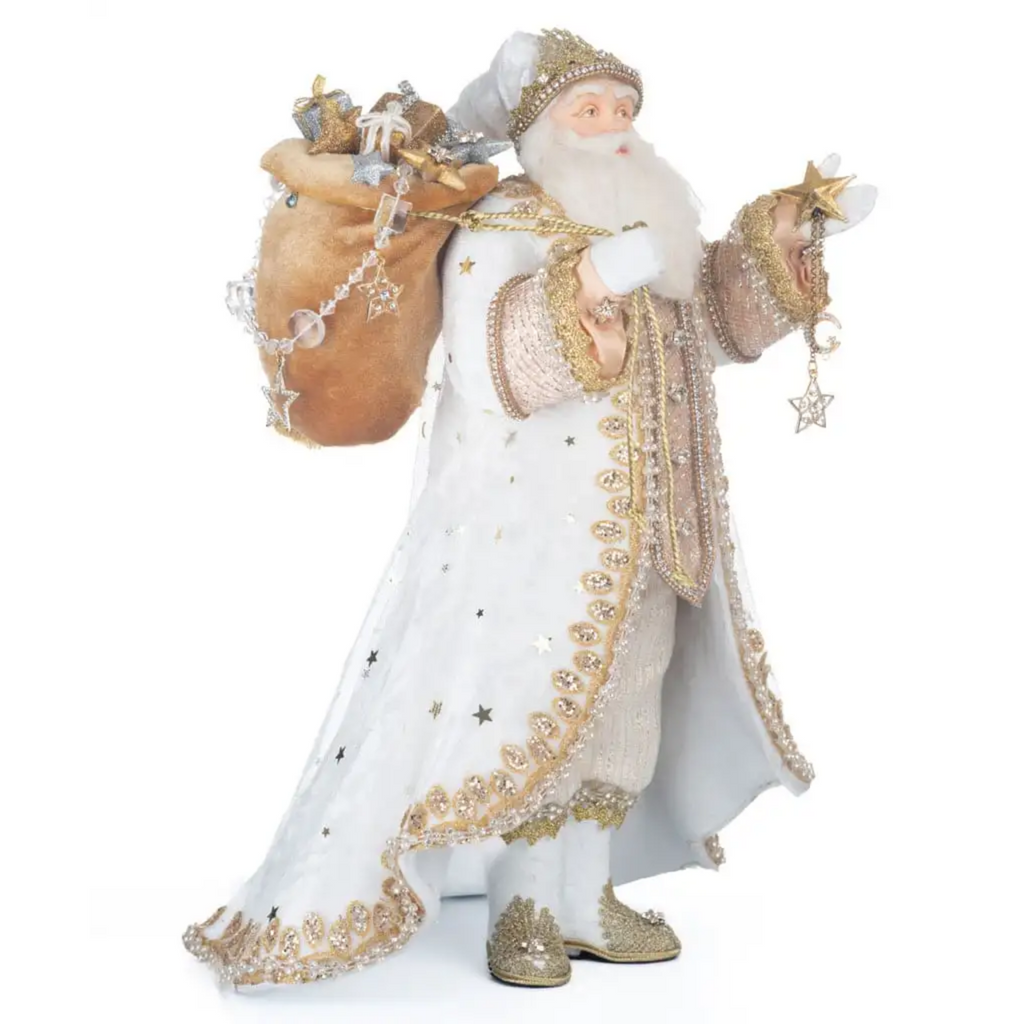 Celestial Santa Doll Christmas Decoration - The Well Appointed House