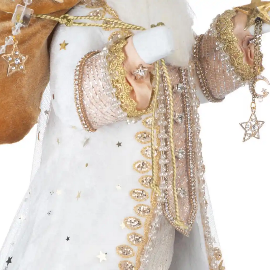 Celestial Santa Doll Christmas Decoration - The Well Appointed House