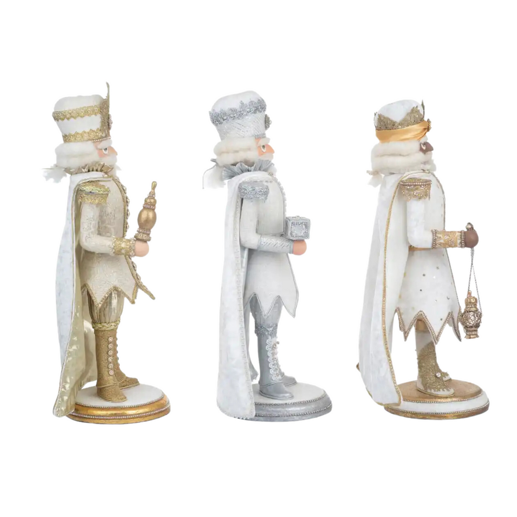 Set of Three Celestial Wiseman Nutcrackers - The Well Appointed House