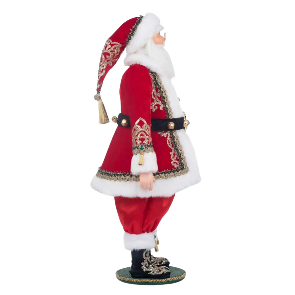 32" Saint Nicolas North Santa Doll Christmas Decoration - The Well Appointed House