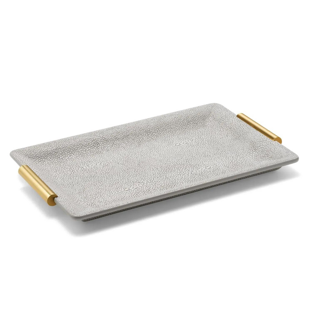 Shagreen Vanity Tray, Small - The Well Appointed House