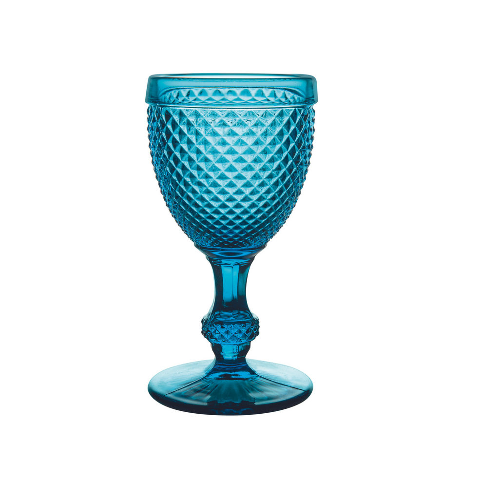 Set of Four Bicos Azul Red Wine Goblets - The Well Appointed House