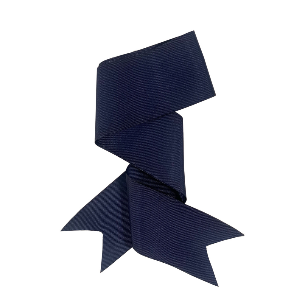 Navy Grosgrain Ribbon - Wide & Short - The Well Appointed House