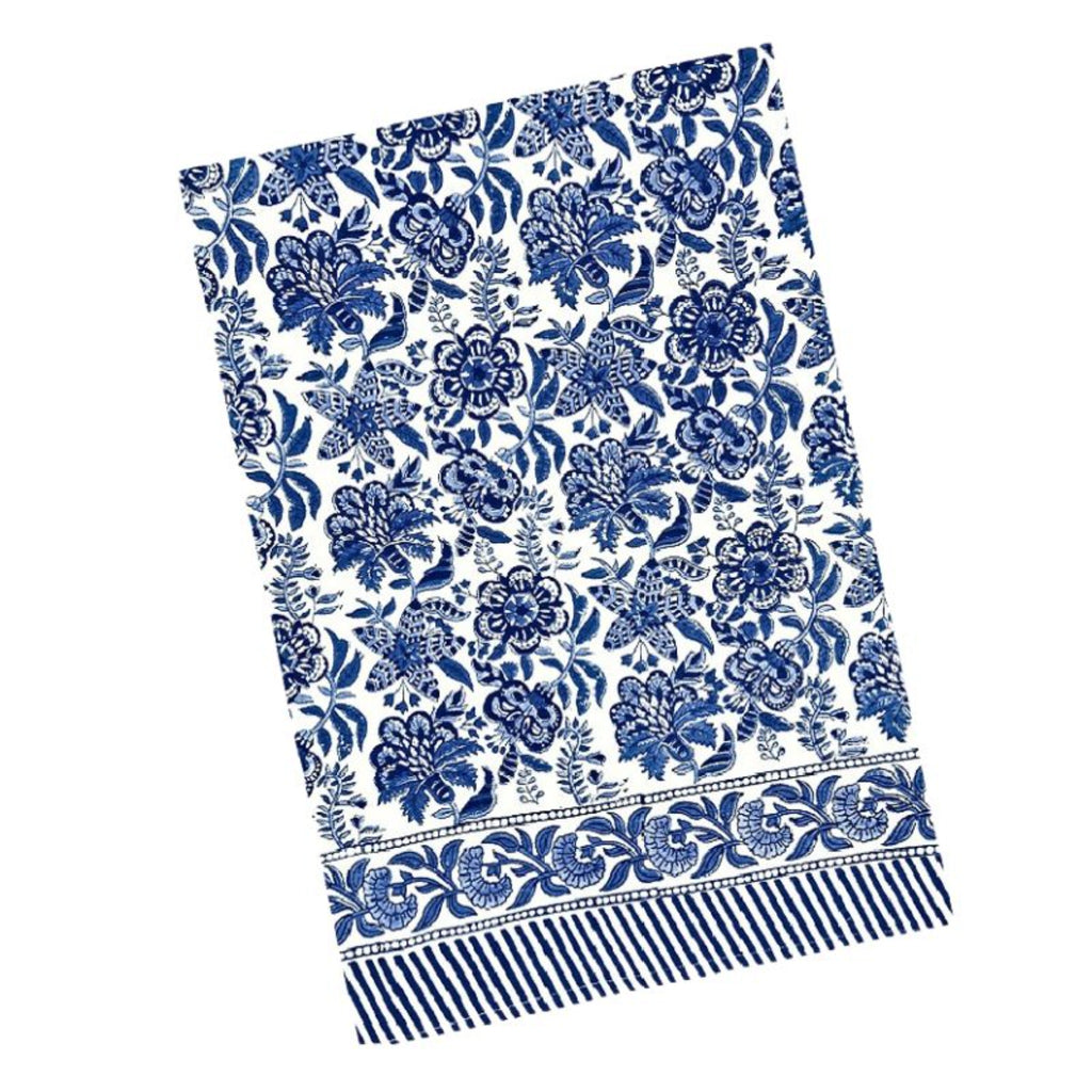 French Country Blue Florals - Tablecloth - The Well Appointed House
