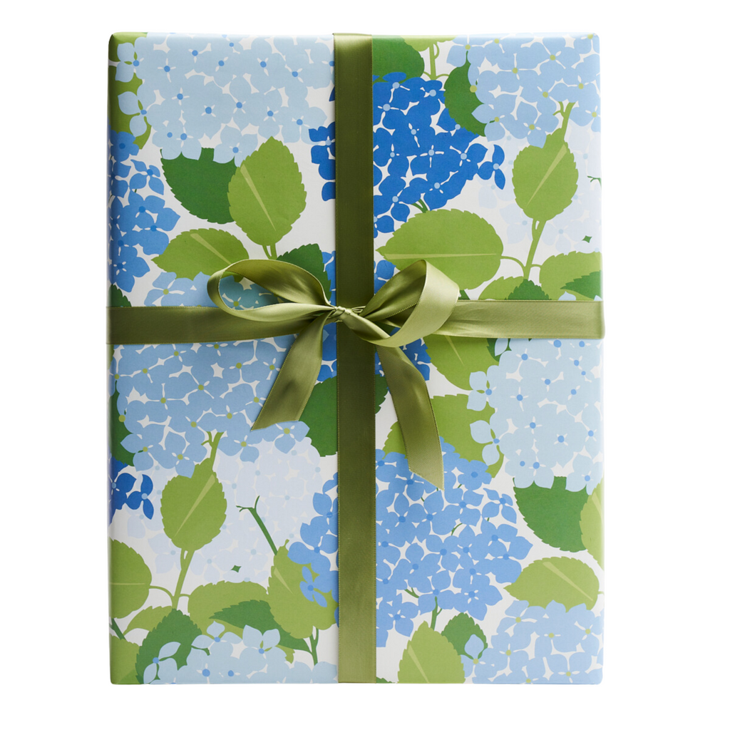 Hydrangea Wrapping Paper - The Well Appointed House