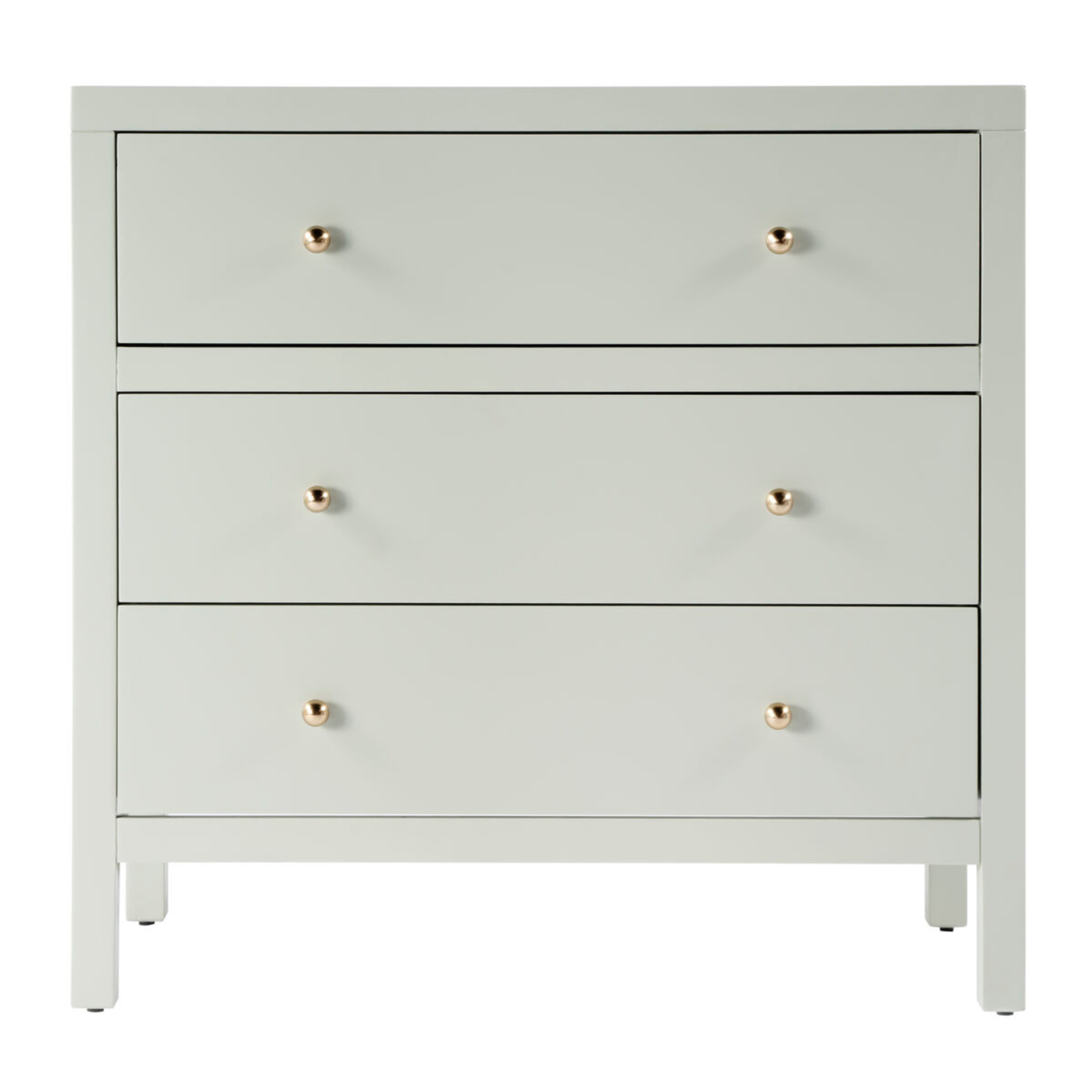 Nora 3-Drawer Chest, Green Nora 3-Drawer Chest, Green