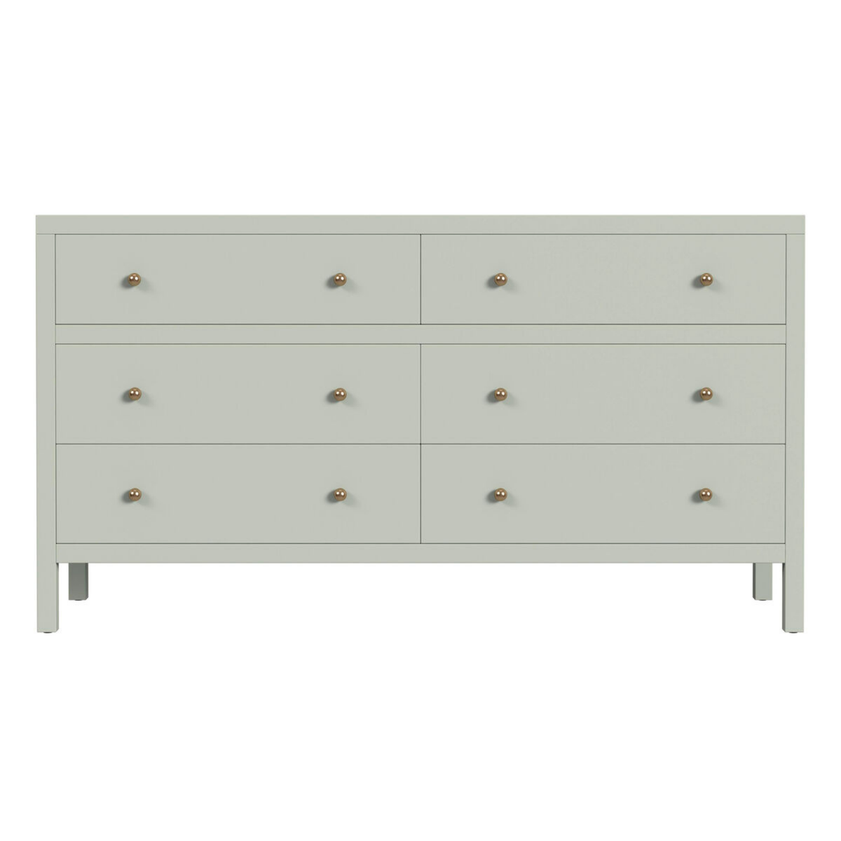 Nora Six Drawer Dresser in Sage Green The Well Appointed House Nora Six Drawer Dresser in Sage Green The Well Appointed House