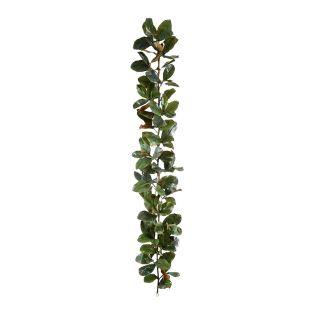 6' Classic Faux Magnolia Leaf Garland - Florals & Greenery - The Well Appointed House