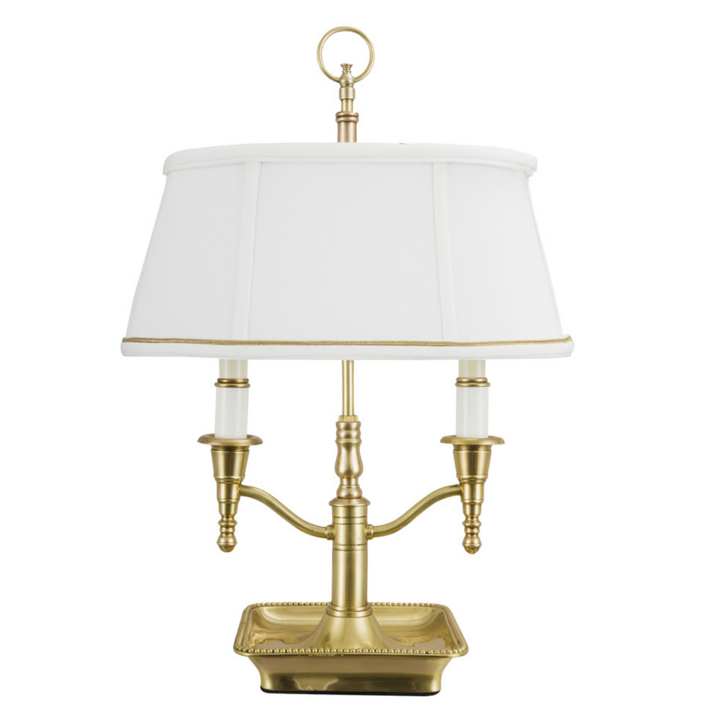 Bartemius Brass Table Lamp - The Well Appointed House