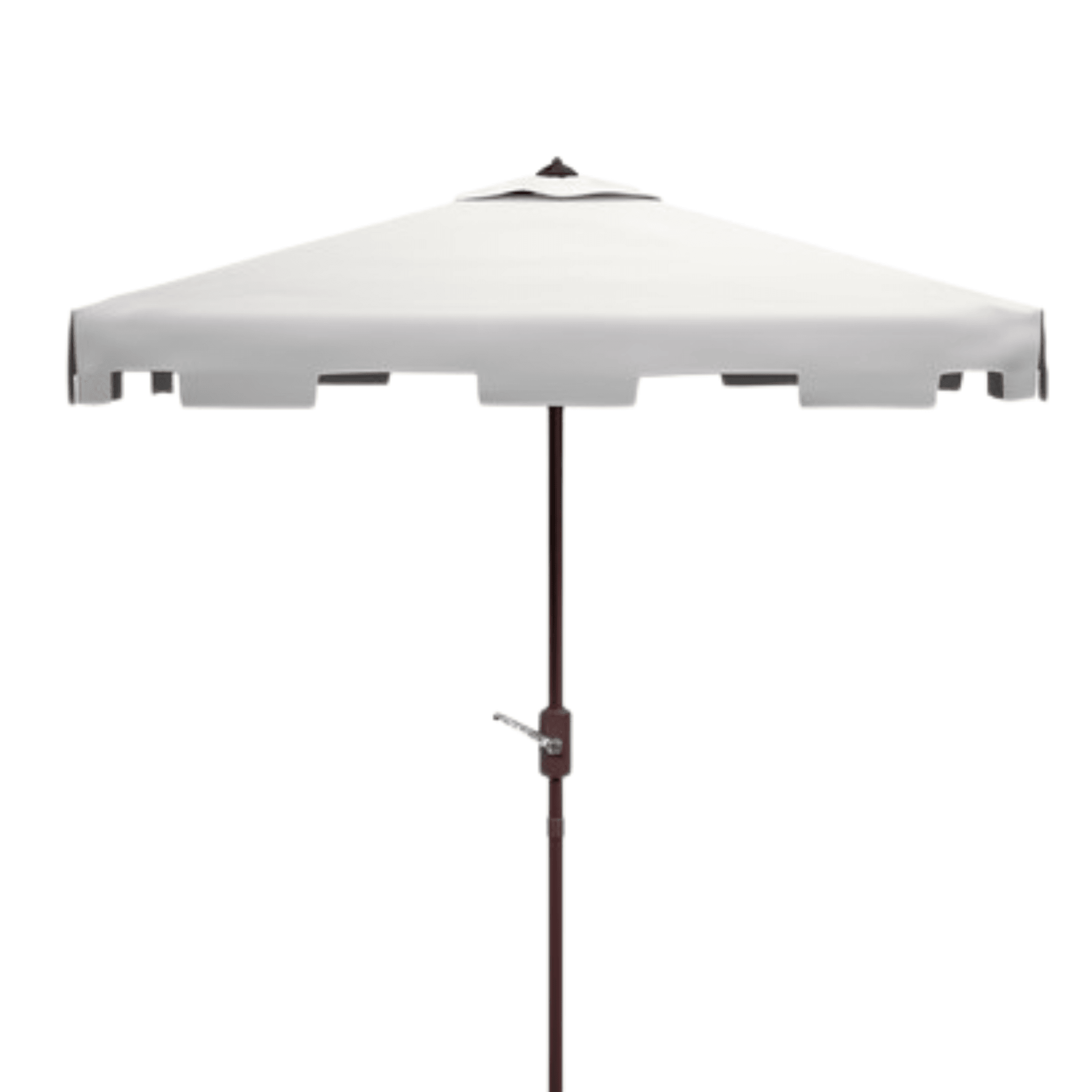 7.5' Square Zimmerman Market Umbrella White