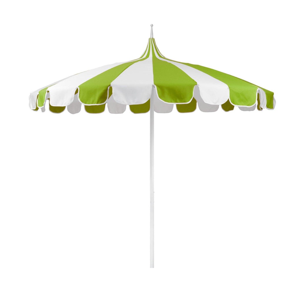 8.5' Pagoda Style Outdoor Umbrella in Macaw - Outdoor Umbrellas - The Well Appointed House