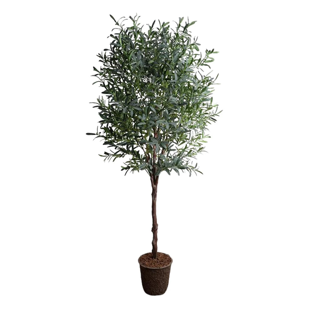 8' Tall Faux Olive Tree - Florals & Greenery - The Well Appointed House