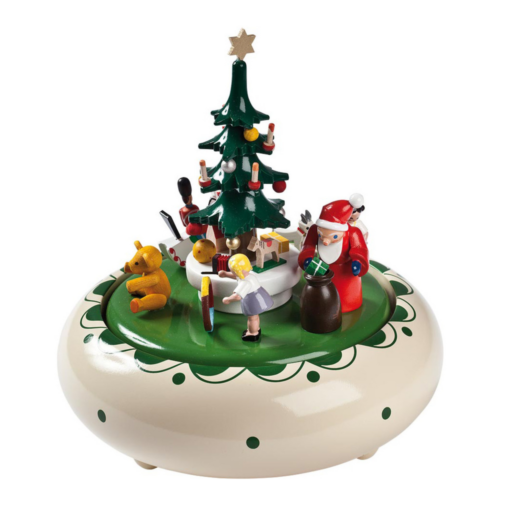 Richard Glaesser Music Box Santa & Toys Christmas Decoration - The Well Appointed House