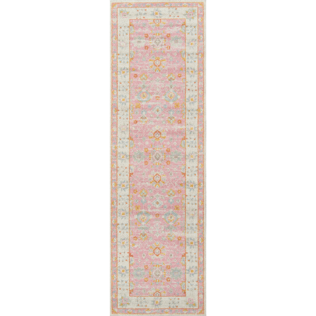 Ana Pink Wool Area Rug - The Well Appointed House