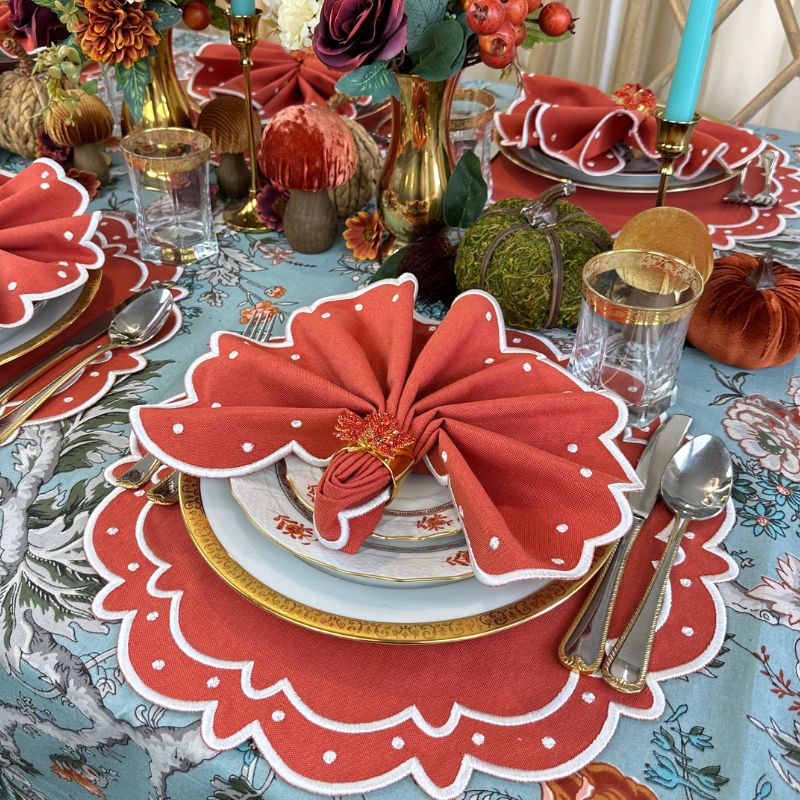 Autumn Blooms Tablecloth - Well Appointed House