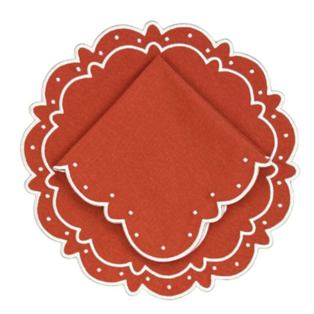 Ava Placemat - Pumpkin Spice - The Well Appointed House