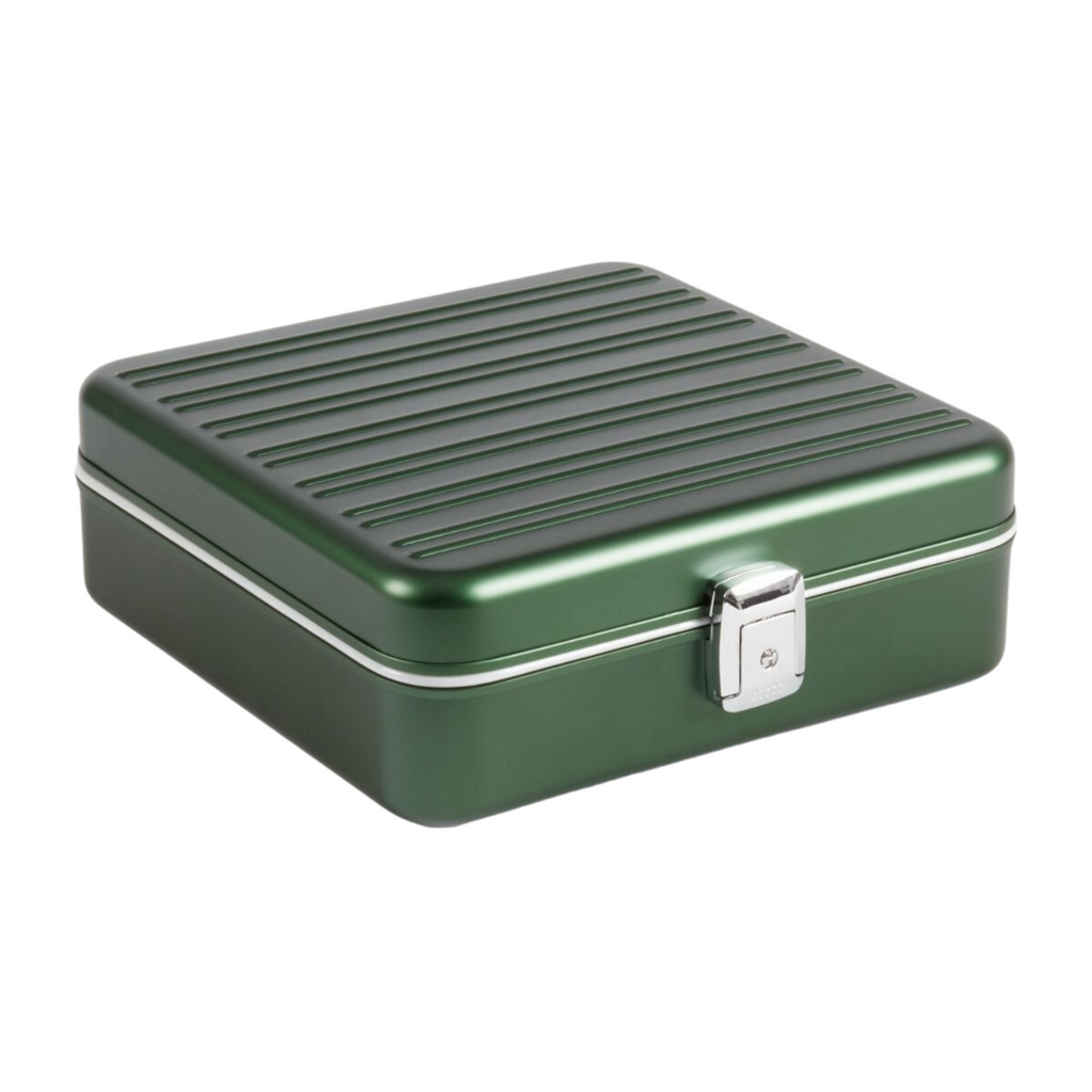 Prague Green Aluminum Nine Watch Case - The Well Appointed House