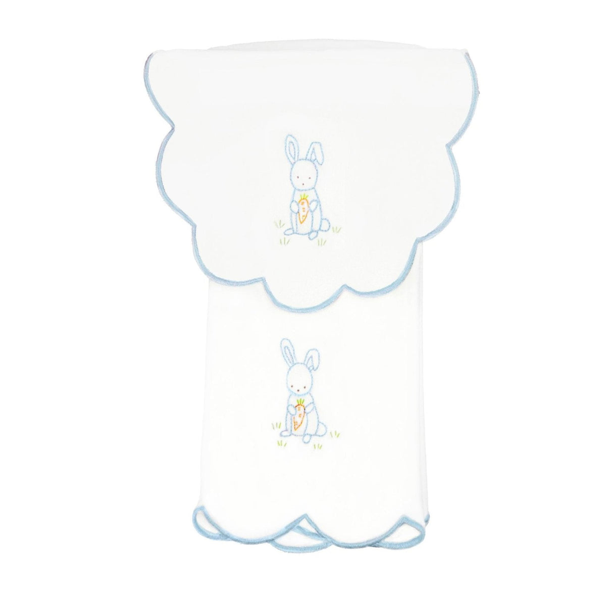 Bunny Pink Bib & Burp Set main image 1