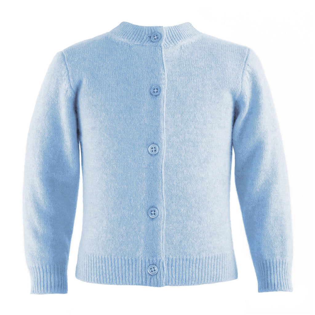 Blue Cashmere Cardigan, Baby Sizes - The Well Appointed House