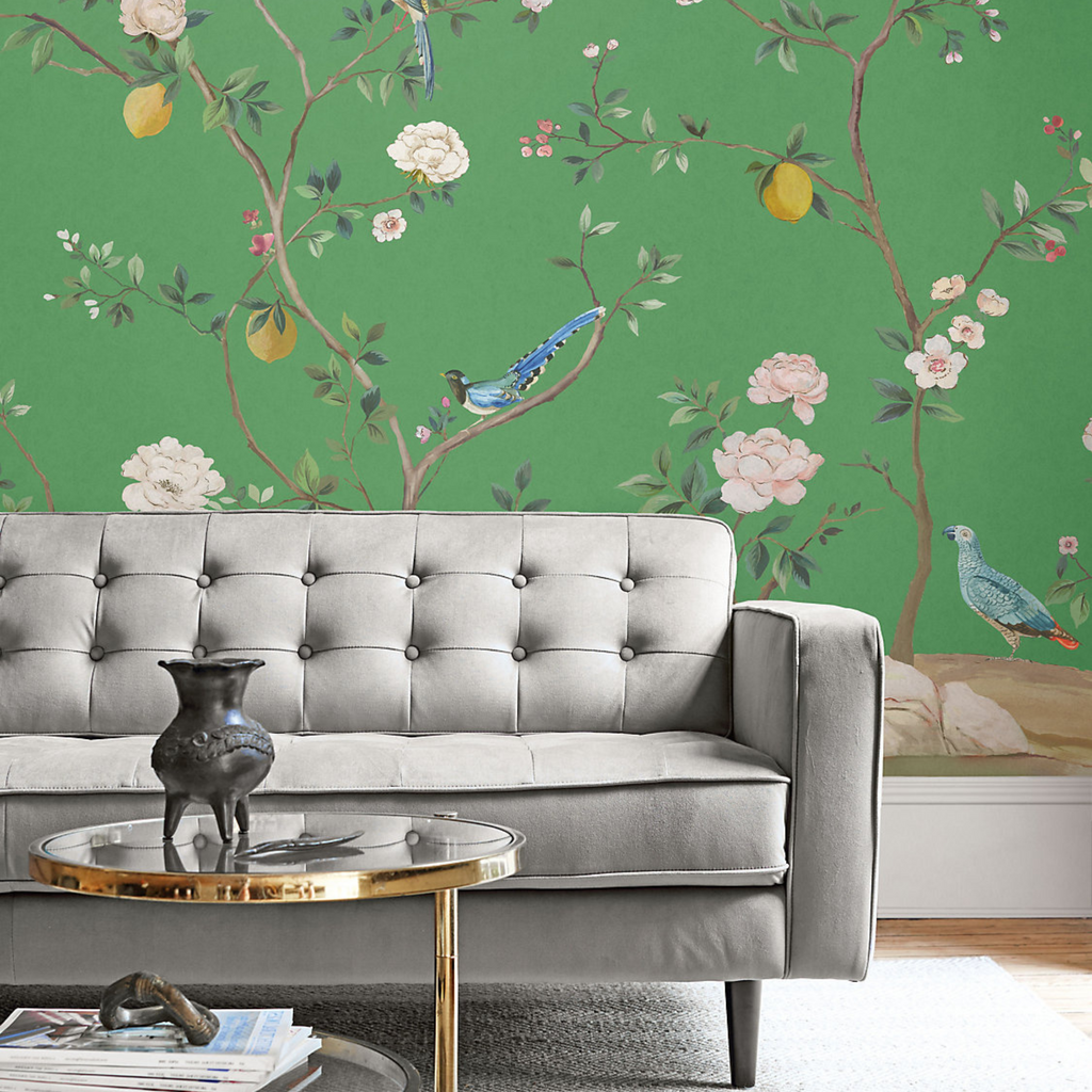 Blossom Chinoiserie Mural - The Well Appointed House