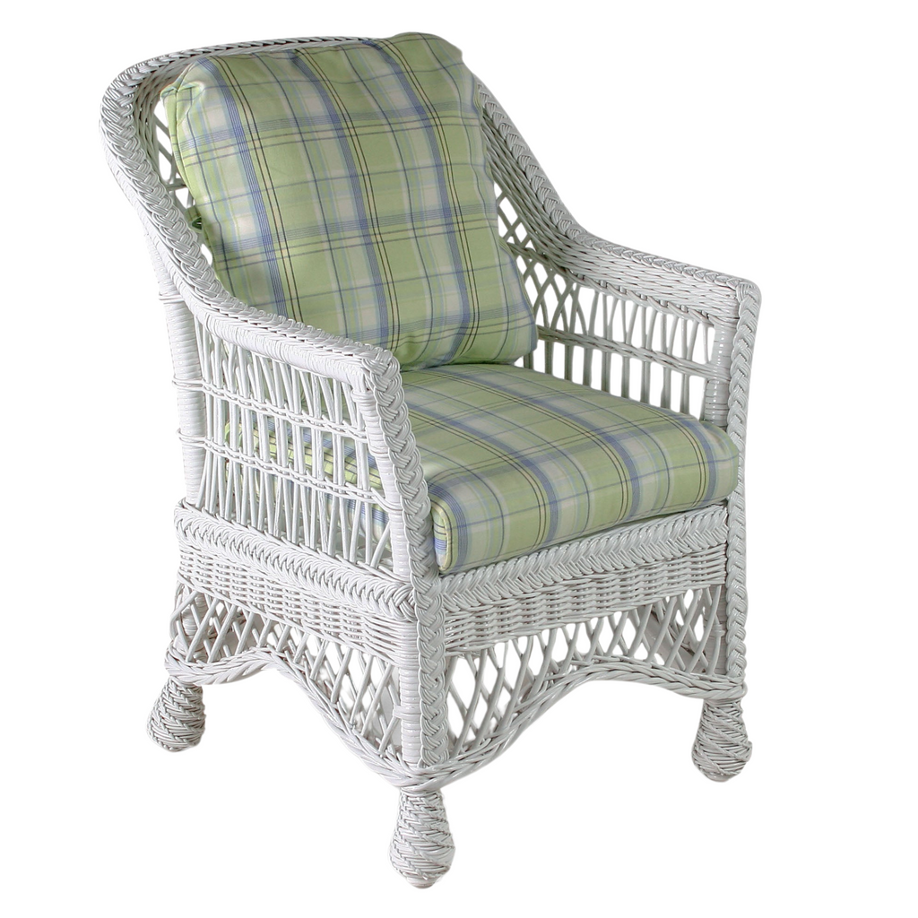 Children's Wicker Dining Arm Chair - The Well Appointed House