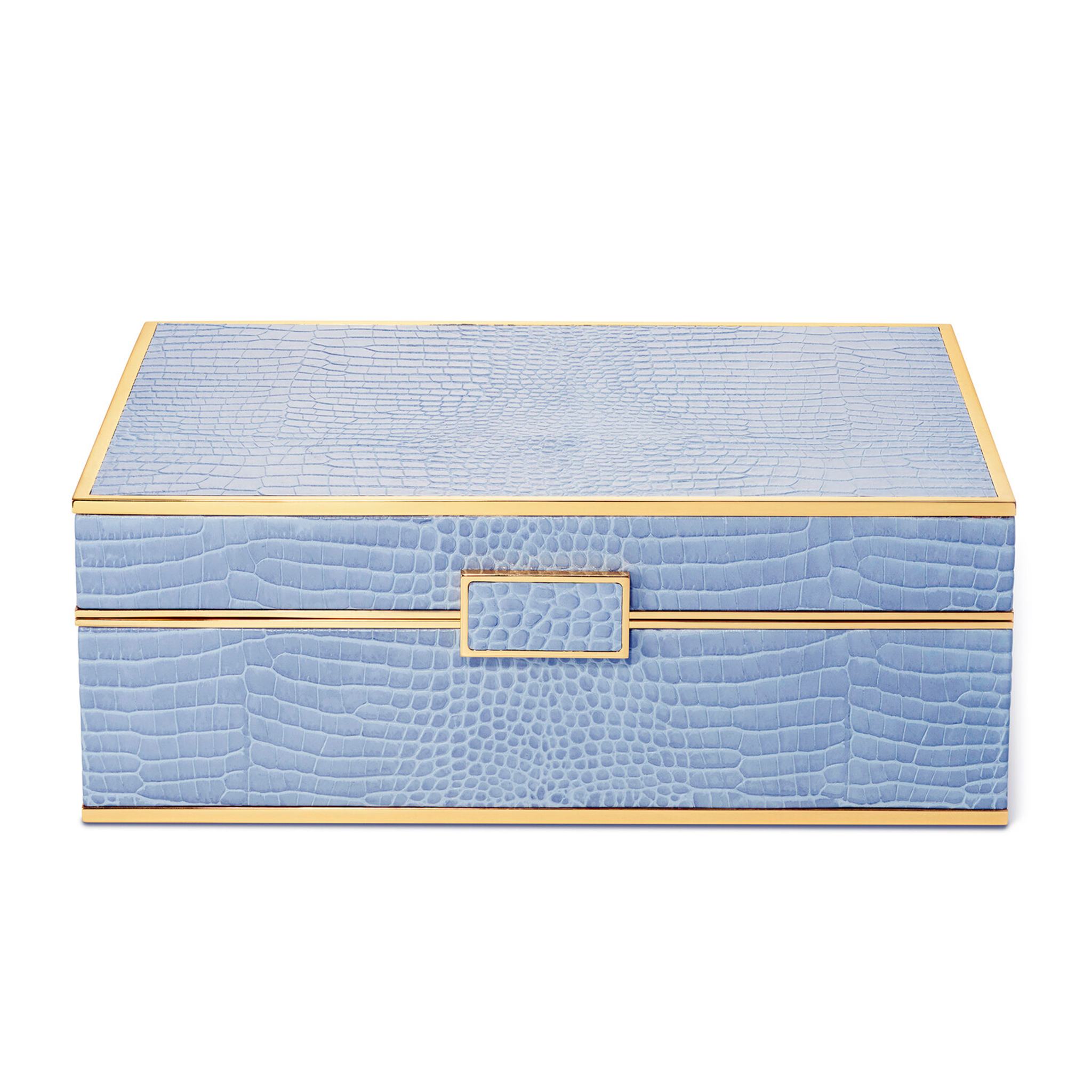 Classic Croc Large Jewelry Box, Hydrangea Blue – The Well
