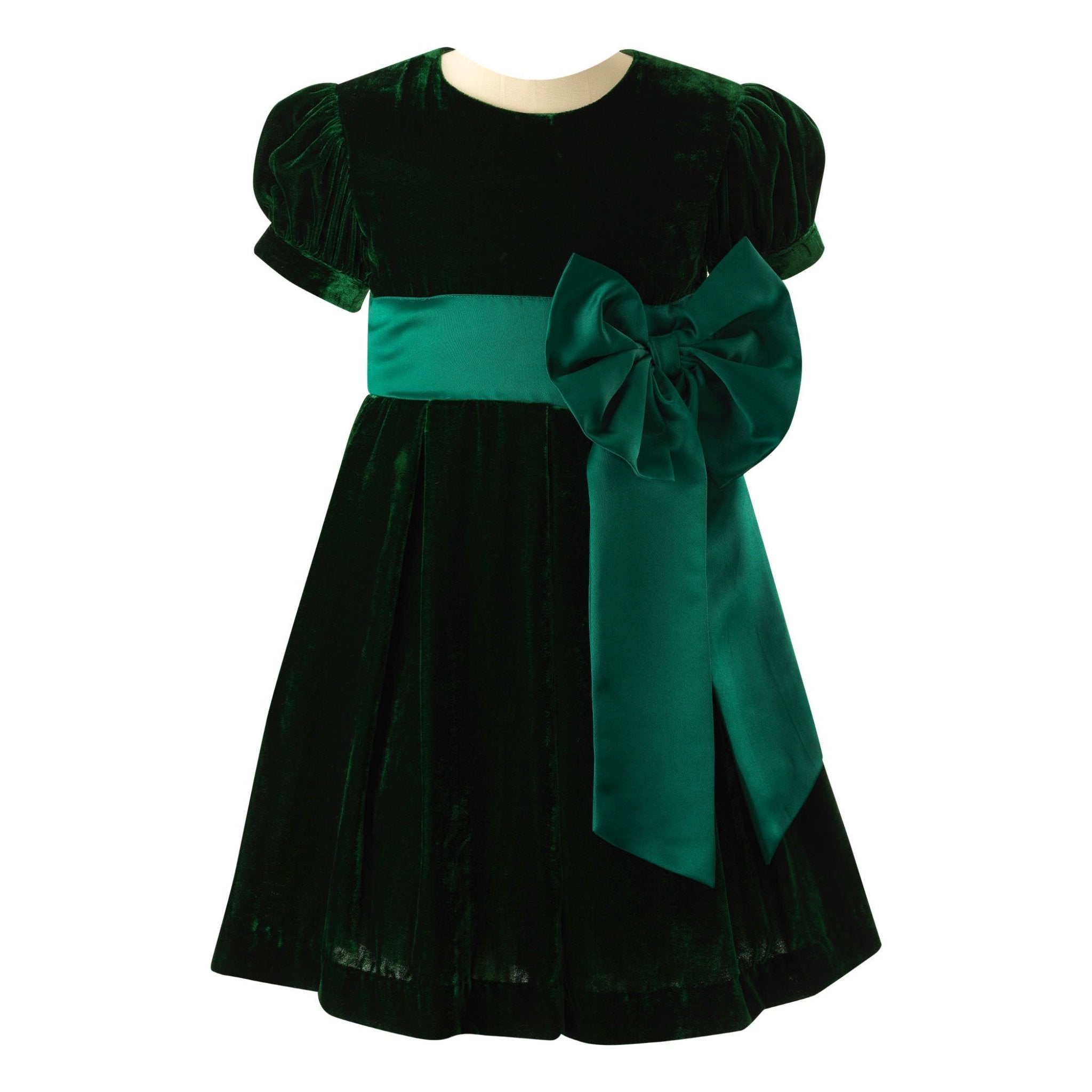 Crushed Velvet Bow Dress 14Y Crushed Velvet Bow Dress 14Y