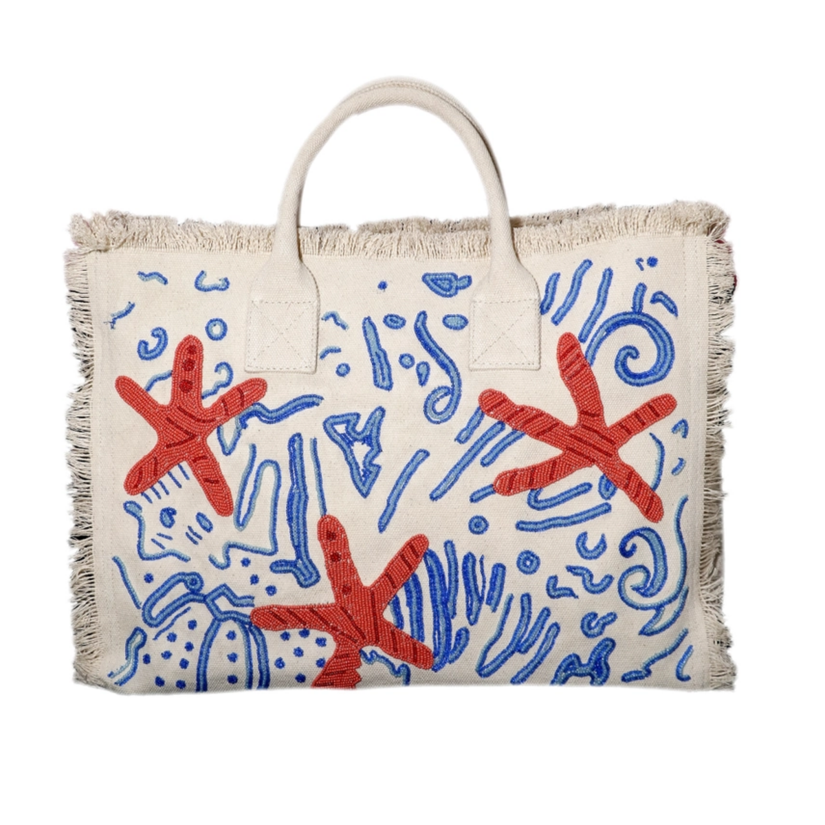 Beaded Starfish Tote – The Well Appointed House