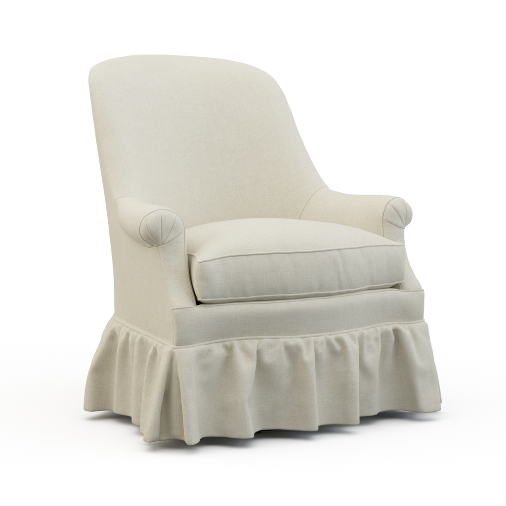 Katie Skirted Chair - The Well Appointed House