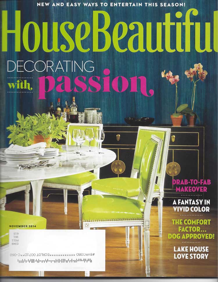 House Beautiful Mag Cover