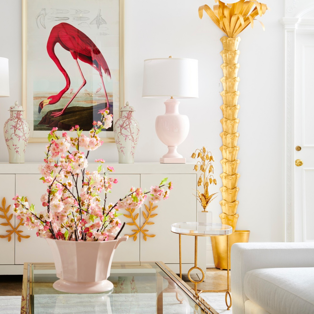 Iron Palm Tree in Antique Gold Leaf - The Well Appointed House