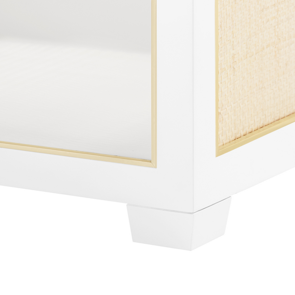 Karen Side Table in Vanilla - Side & Accent Tables - The Well Appointed House
