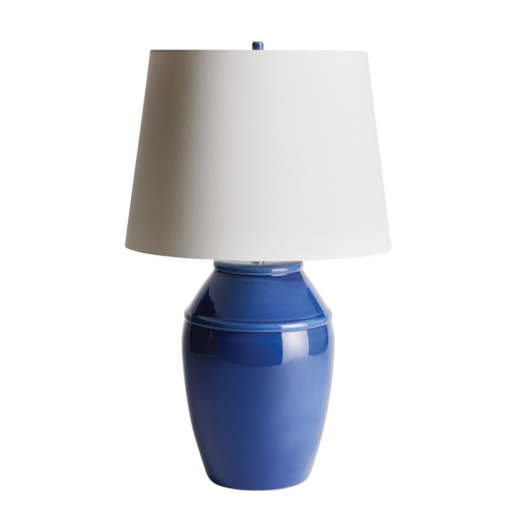 Blue Lance Table Lamp - The Well Appointed House