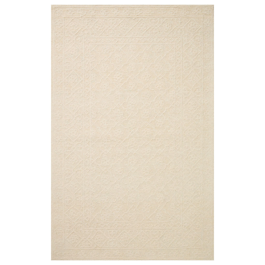 Loloi Cecelia Ivory / Ivory Area Rug-The Well Appointed House