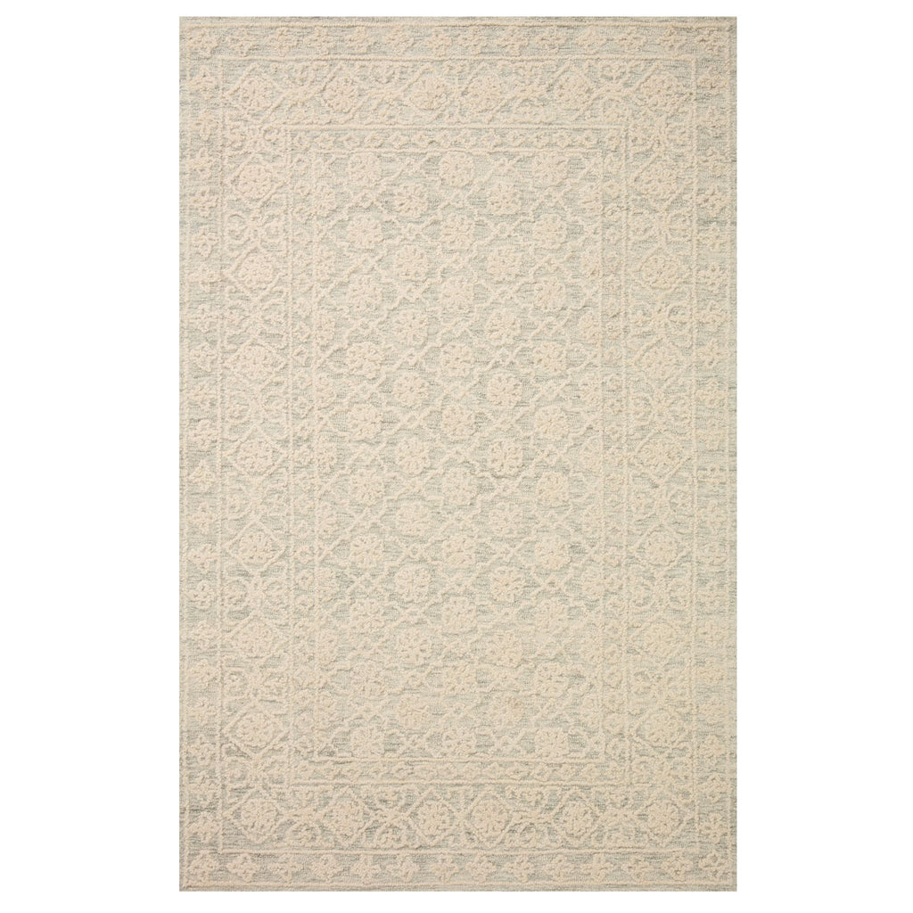 Loloi Cecelia Mist / Ivory Area Rug-The Well Appointed House