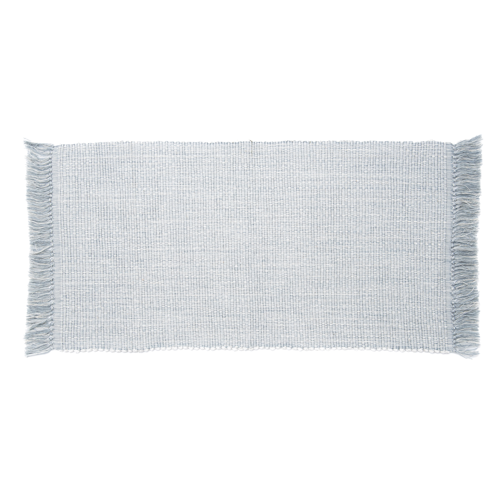 Cali Bath Mat in Marled Grey - The Well Appointed House