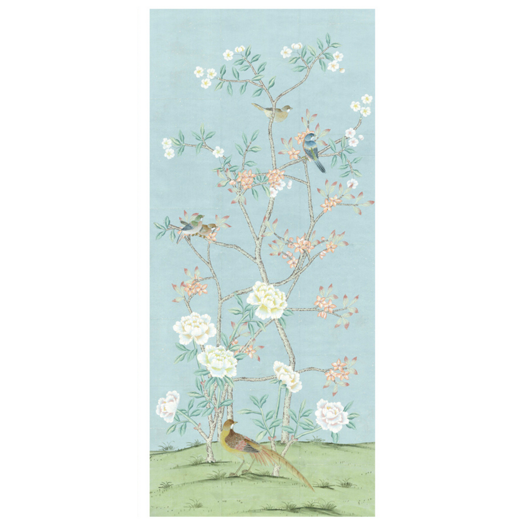 Maysong Chinoiserie Wall Art Panels - The Well Appointed House