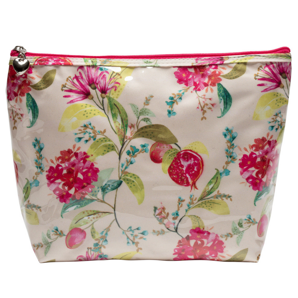 Medium Cosmetic Bag in Pomegranate - The Well Appointed House