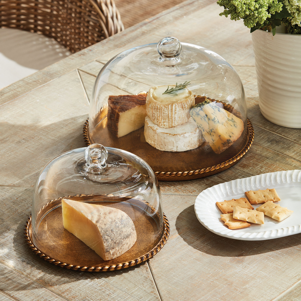 Small Braiden Tray With Cloche - The Well Appointed House