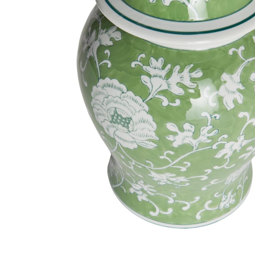 Imperial Lotus Lidded Ginger Jar - The Well Appointed House